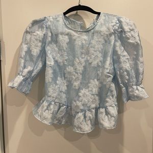Top shop Peplum floral top